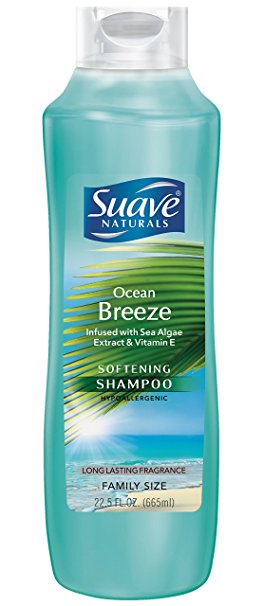 Suave Essentials (Formerly Naturals) Shampoo, Ocean Breeze, 22.5 Ounce
