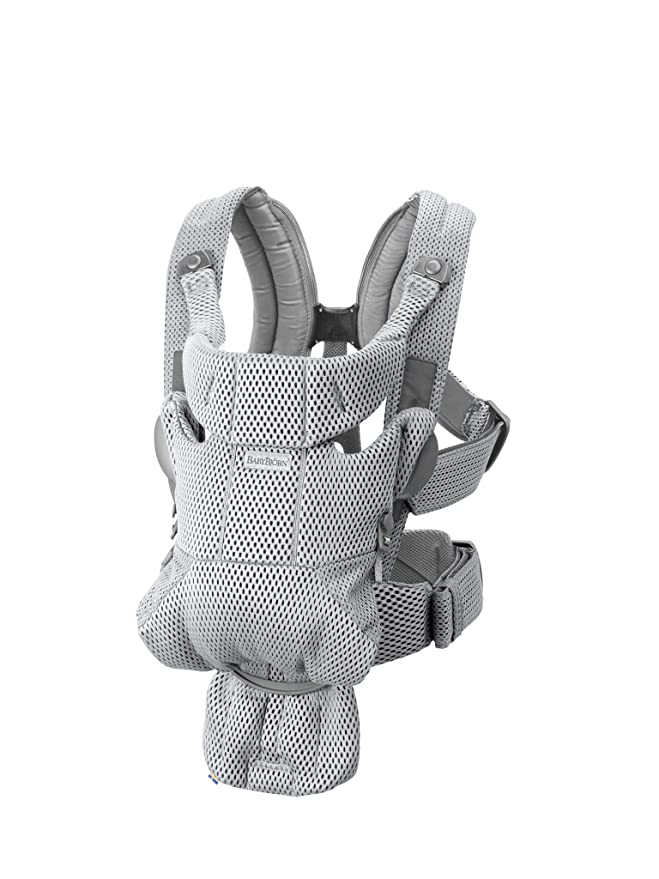 BABYBJÖRN Baby Carrier Free, 3D Mesh, Gray