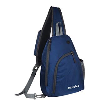 CHERI Sling Bag, Waterproof Backpack Crossbody Bag for Men Women Hiking Travel