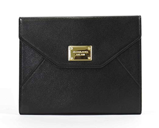 Michael Kors Saffiano Leather iPad Mini Tablet Clutch Black