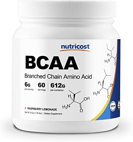 Nutricost BCAA Powder- 2:1:1 - (Raspberry Lemonade) 60 Servings