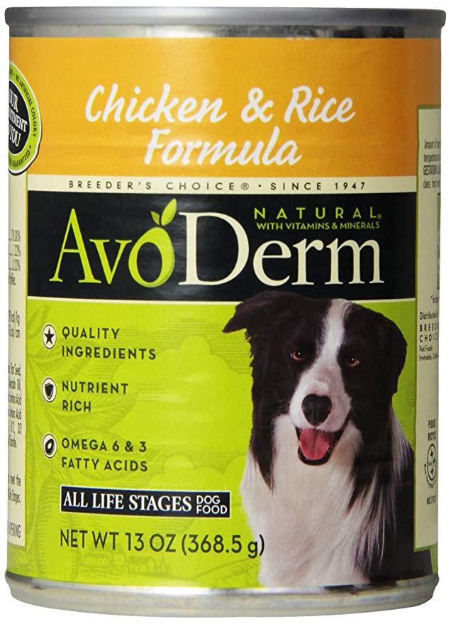 AvoDerm Natural Dog Food For Adults