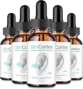 ZenCortex for Tinnitus, ZenCortex Tinnitus Relief for Ringing Ears Drops, ZenCortex 24 for tinnitus, ZenCortex Ear Drops Maximum Strength, Zen Cortex Tinnitus Treatment Drops Reviews (5 Pack)