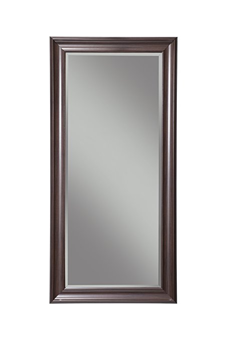 Sandberg Furniture, Full Length Leaner Mirror, Espresso