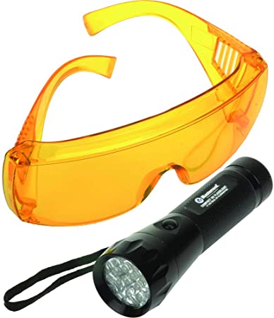 Mastercool 53517-UV 17 LED True UV Detection Flashlight,Black