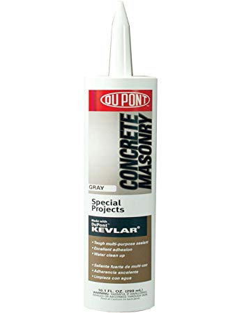 DuPont 07865 10.1-Ounce Concrete and Masonry Sealant with Kevlar, Grey