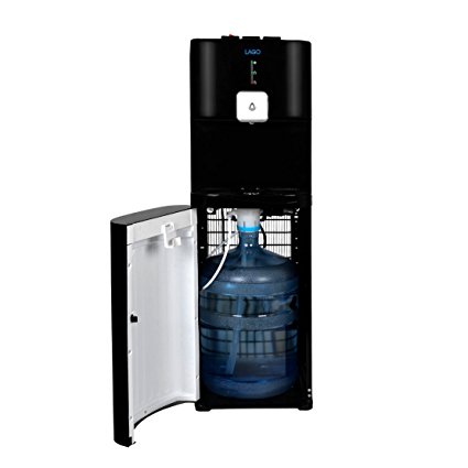 Lago CLBL220 Bottom Load Hot, Cold & Room Black Water Cooler Dispenser