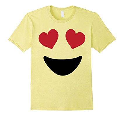 Emoji Shirt With Heart Eyes and A Big Smile T-Shirt Tee