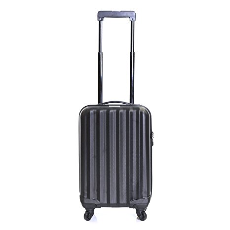 Karabar Monaco Cabin Approved Hard Suitcase (Black)