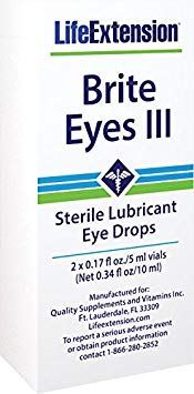 Brite Eyes III | 2 vials (5 ml each) by Life Extension