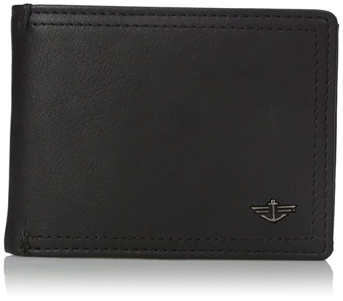 Dockers Men's Extra Capacity Slimfold Wallet