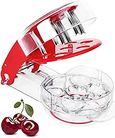 Cherry Pitter, Cheery Pitter Tool, Olive Pitter Tool (Red)