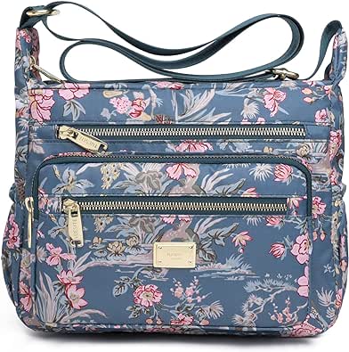 Women Shoulder Handbag Roomy Multiple Pockets Bag Ladies Crossbody Purse Tote Top Handle Satchel