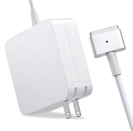 TKKOK Charger 45W Compatible with Mac Book Air Mag Safe 2 Magnetic T-Tip Power Adapter, Compatible with MacBook Air 11"&13"