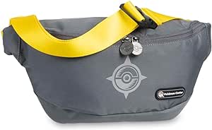 Pokémon Center: Pokémon Everyday Bags: Gray & Yellow Waist Bag