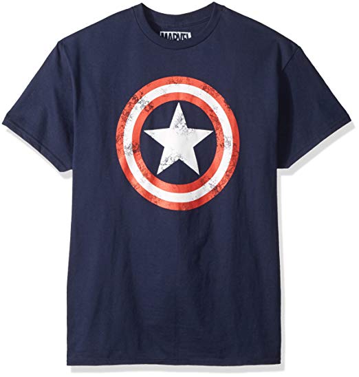 Marvel Mad Engine Captain America Men's Shield T-Shirt