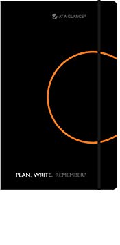 AT-A-GLANCE Plan, Write, Remember Two-Year Pocket Undated Planning Notebook, Black, 3.56 x 5.38 x .68 Inches (80-6123-05)
