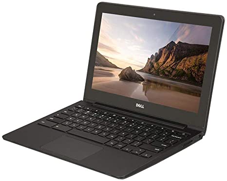 Dell Chromebook CB1C13 Chromebook, 1.40 GHz Intel Celeron, 2GB DDR3 RAM, 16GB SSD Hard Drive, Chrome, 11" Screen (Renewed)