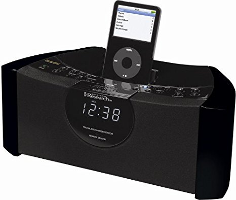 Emerson iTone Clock Radio for iPod (Black)