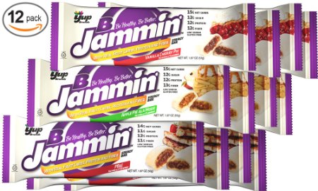 YUP BRANDS - B-Jammin' Energy Bar Variety Pack 12/Ct