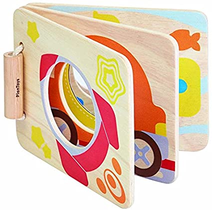 PlanToys 5243 Mirror Book Baby Toy