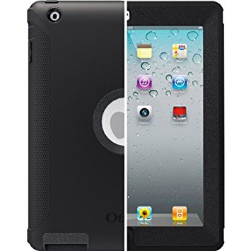 OtterBox Defender Series Case for iPad 2/3/4, Black, Frustration Free Packaging (77-23662)