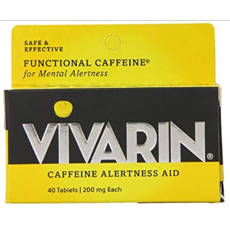 Vivarin Caffeine Alertness Aid, Tablets 40 ea (Pack of 6)