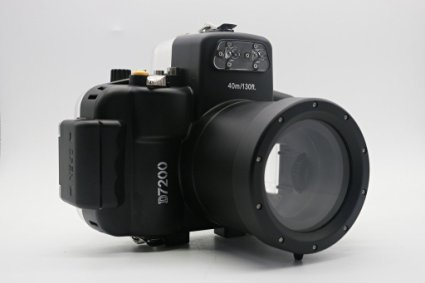 Polaroid SLR Dive Rated Waterproof Underwater Housing Case For The Nikon D7200 Camera with a 18-55mm Lens