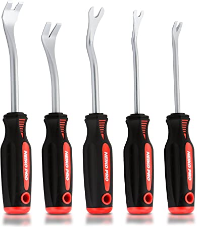 Neiko 20596B Auto Trim Panel Removal Tool Set with Soft Grip (5-Piece)