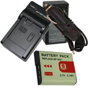 Battery Charger for Sony CyberShot DSC-HX5 DSC-N1 DSC-N2 DSC-T100 DSC-T20 DSC-W100 DSC-W110 DSC-W120 DSC-W130 DSC-W150 DSC-W170 DSC-W210 DSC-W220 DSC-W230 DSC-W290 DSC-W30 DSC-W300 DSC-W35 DSC-W40 DSC-W50 DSC-W55 DSC-W70 DSC-W80 DSC-W85 DSC-W90 DSC-WX