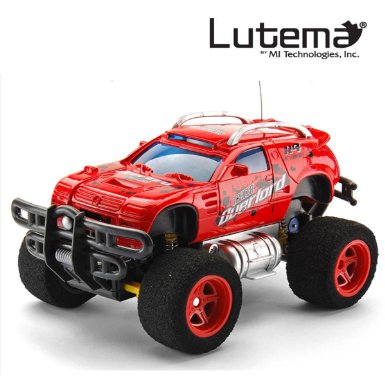 Lutema Tracer Overlord 4CH Remote Control Truck, Red