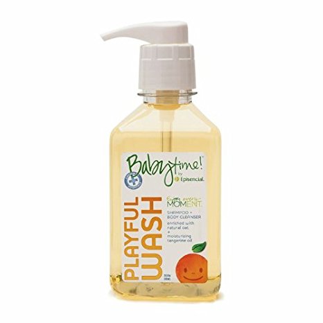 Babytime by Episencial Playful Wash - Organic Shampoo and  Body Cleanser, 22.6 Ounce