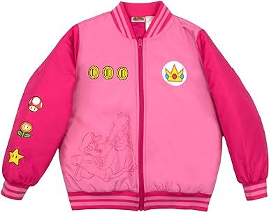 Nintendo Super Mario Bomber Jacket, Mario and Luigi Bomber Jacket