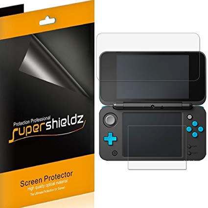 [3-Pack] Supershieldz for Nintendo 2DS XL Screen Protector, Anti-Glare & Anti-Fingerprint (Matte) Shield   Lifetime Replacements Warranty