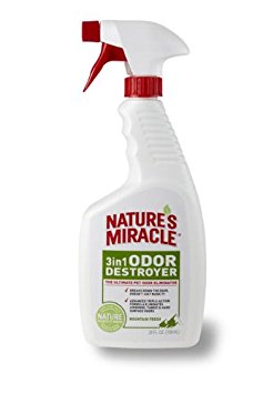 Natures Miracle 3-in-1 Odor Destroyer Mountain Fresh Scent Trigger Spray