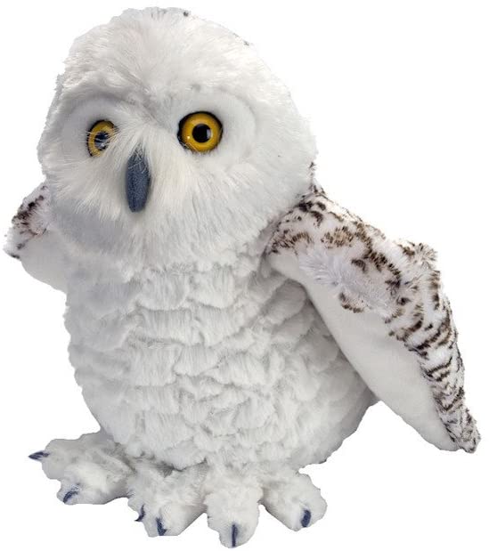 Wild Republic Snowy Owl Plush, Stuffed Animal, Plush Toy, Gifts for Kids, Cuddlekins, 12 Inches