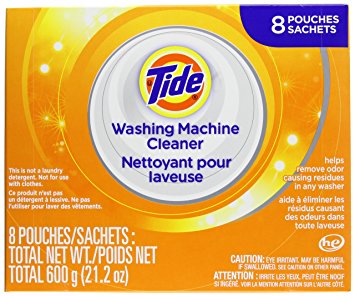 Tide Washing Machine Cleaner 8 sachets - 21.2oz