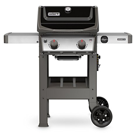 Weber 44010001 Spirit II E-210 Gas Grill LP Outdoor, Black