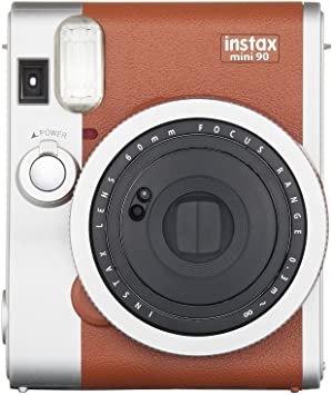 Fujifilm Instax Mini 90 Neo Classic Instant Film Camera, Brown