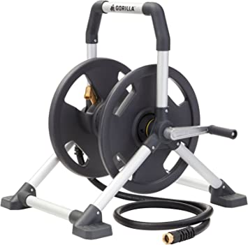 Gorilla 150’ Aluminum Zero-Rust Upright Hose Reel