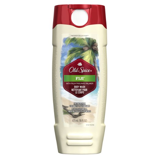 Old Spice Fresher Collection Fiji Scent Men's Body Wash16 oz (Pack of 3)