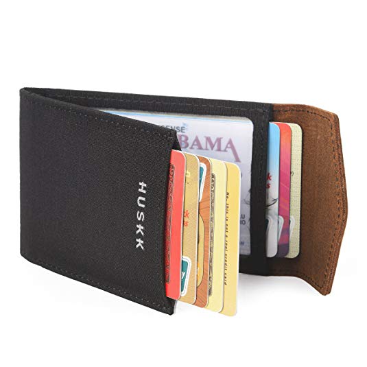 Slim Mens Wallets for Men - RFID with Strap Money Clip - Premium Quality