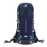 Kimlee Water Repellent Large Capacity 50L Internal Frame Hiking Backpack For Backpacker