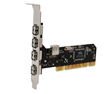 Syba SD-VIA-5U 4 Port USB 2.0 PCI Card
