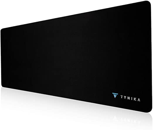 TYNIKA Extended Gaming Mouse Pad (31.5x11.8Inches) - XXL Mousepad with Anti Fray Stitched Edges & Non-Slip Rubber Base - Desk Pad Protector/Waterproof Mouse Mat for Work & Gaming, Office & Home