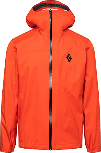 Black Diamond Mens Fineline Stretch Rain Shell/Jacket