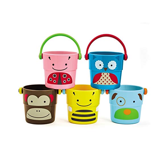 Skip Hop Zoo Stack and Pour Buckets