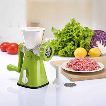 Yofit Meat Grinder Manual Meat Mincer Pasta Maker Mince and Sausages