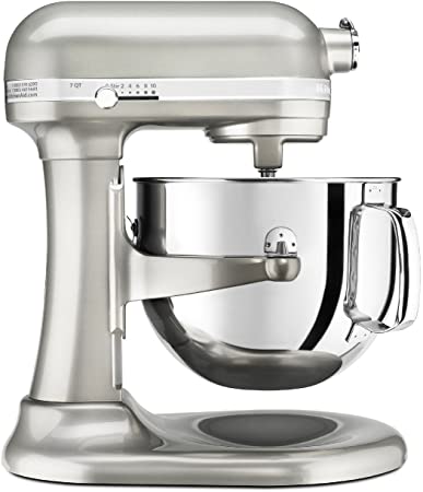 KitchenAid KSM7586PSR 7-Quart Pro Line Stand Mixer Sugar Pearl Silver