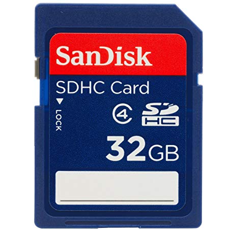 SanDisk 32GB Class 4 SDHC Flash Memory Card - Retail Package